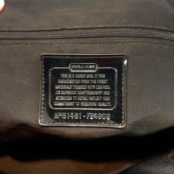 COACH F24606 Peyton Dome Signature Satchel w/ Detachable Crossbody Strap - Picture 4 of 11